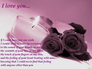 Candle roses poem love first - a poem free wallpaper
