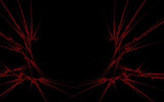 Black background red lines pattern - bedwyr williams free wallpaper