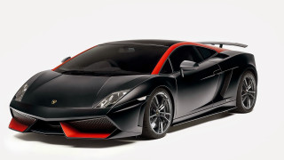 Black red lamb car neoclassic - the front of the car free wallpaper