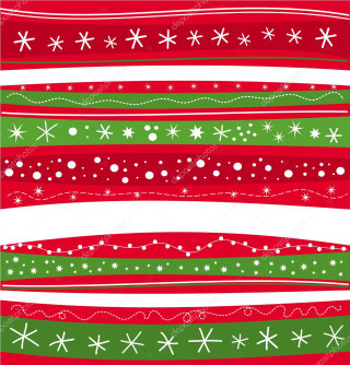 Christmas striped designs snowflakes stars 2 - a cross stitch free wallpaper
