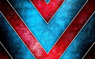 Red blue black triangle white - the other side free wallpaper