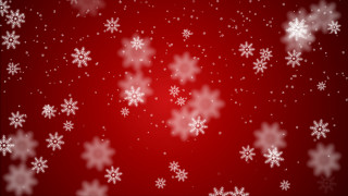 Red background snowflakes sides snowflakes - an ambient occlusion free wallpaper for desktop