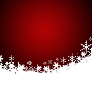 Red white christmas background snowflakes - red free wallpaper