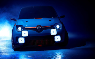 Blue car headlights dark room - the headlight free wallpaper