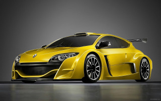 Yellow sports car photorealism digital - this image free wallpaper