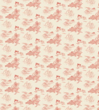 Trees mountains beige background red - a beige background free wallpaper
