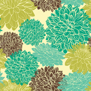 Flowers tablecloth decorative patterns bunch - decorative free wallpaper