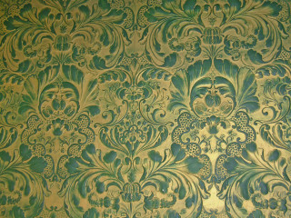Green gold pattern clock ornate - earnst haeckel free wallpaper