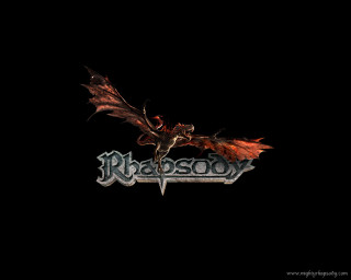 Chaosboy dragon logo black background - epic fantasy free wallpaper