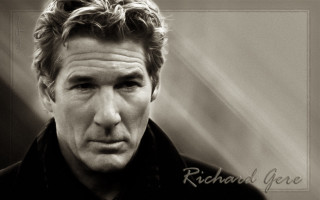 Man black shirt serious look 4 - photorealistic portrait free wallpaper