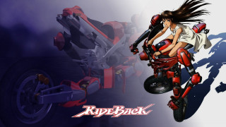 Woman motorcycle shadow purple background - a woman riding free wallpaper