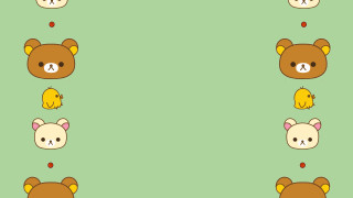 Bear bird green minimalist vector - opposite free wallpaper
