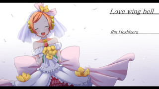 Cartoon girl wedding dress bouquet - a bouquet of flowers free wallpaper
