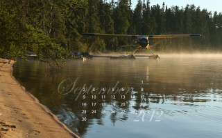 Small plane water shoreline trees - allen tupper true free wallpaper