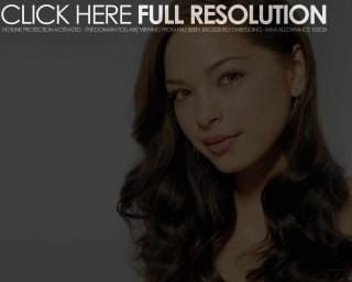 Woman long hair black dress 38 - shaded free wallpaper