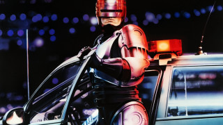 Man suit helmet police car - drew struzan free wallpaper