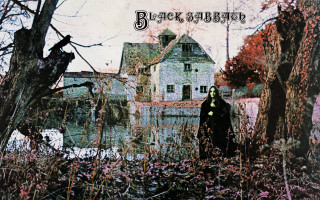 Gothic cat bird woods house - bill ward free wallpaper