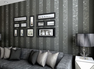 Living room couch lamp table 6 - modern european ink painting free wallpaper