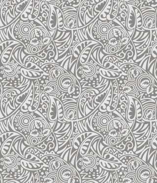 Gray white paisley pattern swirls - paisley pattern free wallpaper