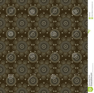 Brown white background circles stars - a pattern of circles free wallpaper