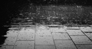 Black white photo rain soaked - photo free wallpaper