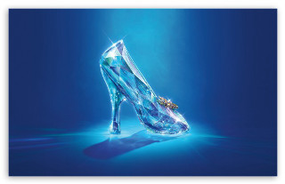 High heeled shoe crystal heel - disney free wallpaper