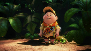 Cartoon character jungle plants bushes - classical realism free wallpaper