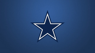 Star blue background white outline - free gaming wallpaper