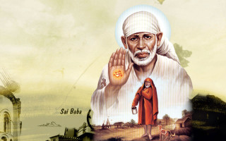 Man beard white robes red - a painting of a man free wallpaper