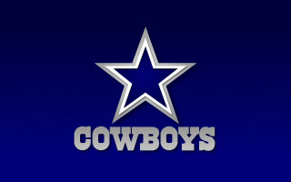 Blue background silver star cowboys - esaias boursse free wallpaper