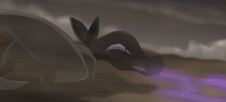 Cartoon dragon purple light dark - dragon art free wallpaper