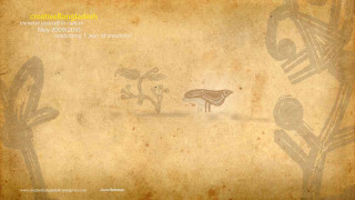 Bird plant paper hand drawn - golden ratio illustration free wallpaper