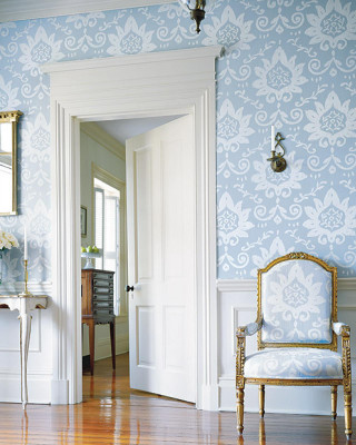 Room chair interior furniture comfortable 3 - gradient light blue free wallpaper
