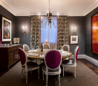 Dining room table chairs chandelier 7 - gaudy free wallpaper