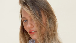 Woman long hair tie serious - long hair and a tie free wallpaper