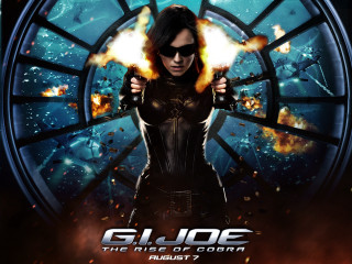 Woman black outfit gun clock - a clock face free wallpaper