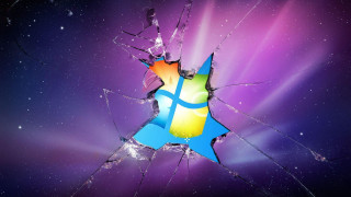 Broken glass colorful background star - wallpaper free wallpaper