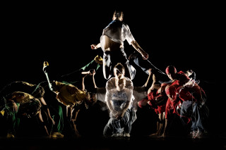 Group stage people man holding - gutai group free wallpaper