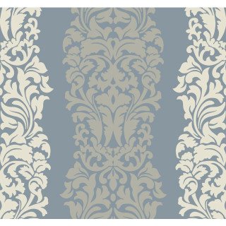 Blue white wallpaper large design - the back free wallpaper