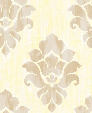 Light yellow gray flower wallpaper - a pattern of flowers free wallpaper