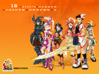 Anime characters orange background chinese - a orange background free wallpaper
