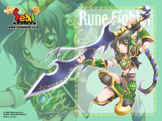 Cartoon character sword green background 3 - a green background free wallpaper