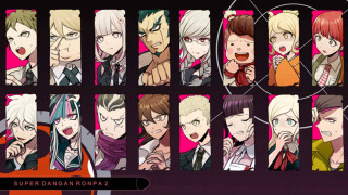 Anime characters grid pattern grouped - a bunch of anime characters free wallpaper