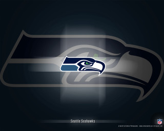 Seattle football logo dark spotlight - a spotlight behind free wallpaper