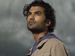 Curly haired man brown shirt - a brown shirt free wallpaper