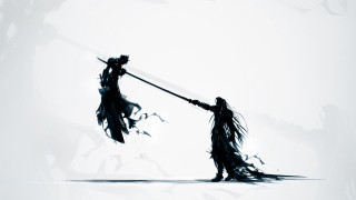Couple holding hands sword bird - dark soul free wallpaper