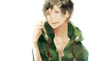 Green man portrait harbor artist - half body free wallpaper