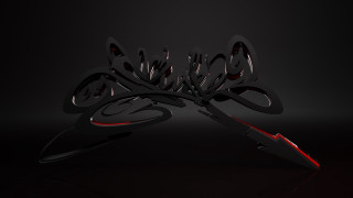 Knife knives black background red - kinetic art free wallpaper for desktop