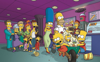People simpsons characters motorcycle room - edi rama free wallpaper