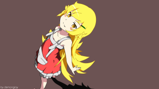 Cartoon girl yellow hair red - a yellow hair free wallpaper